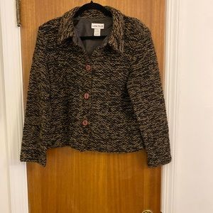 Laura Tyler Vintage Knit Button Up Sweater Cardigan, Size Small